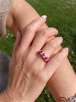 Vicenza - Piazzetta Palladio 2 - Ringe Crivelli Dame RUBINO in Weißgold Rubino 1.70 Ct 230-338-248 RB - 230-338-248 RB